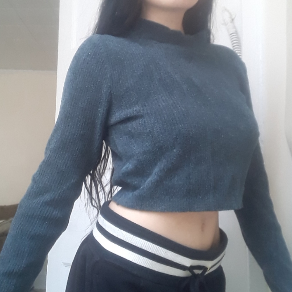 Teal forever 21 sweater